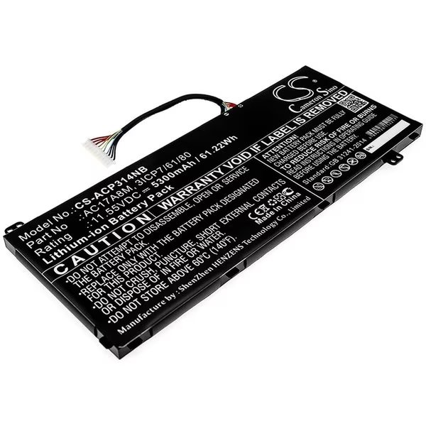 Replacement for Acer Spin 3 Sp314-52-34m3 Battery, Ilc, Mfr#: SPIN 3 SP314-52-34M3